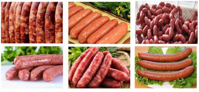 Saucisse commerciale de poulet faisant la machine de remplissage de substance de saucisse de machine