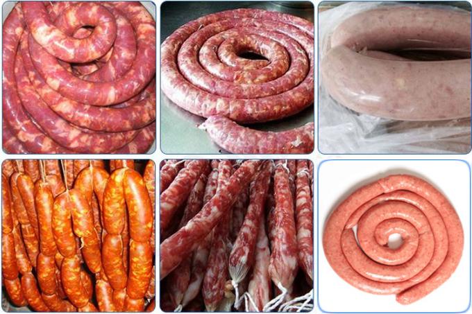  Chaîne de production de saucisse de boeuf de porc de machines de transformation de la viande