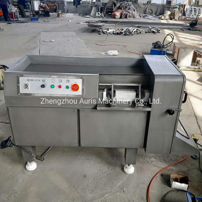coupeur de légumes de viande de mouton de boeuf du porc 300-500kg/H coupant la machine de découpage en tranches congelée de trancheuse de viande de viande fraîche