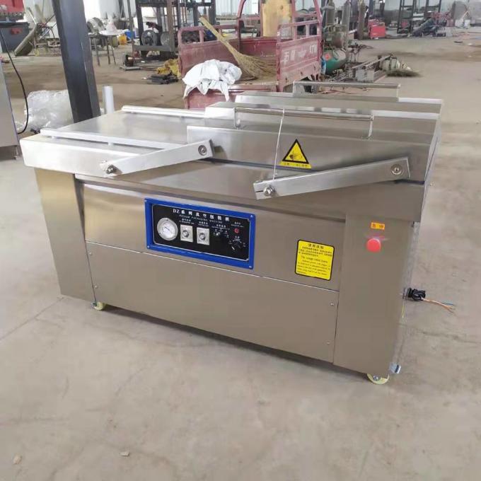 Machine de emballage sous vide de Double-chambre à panneau plat