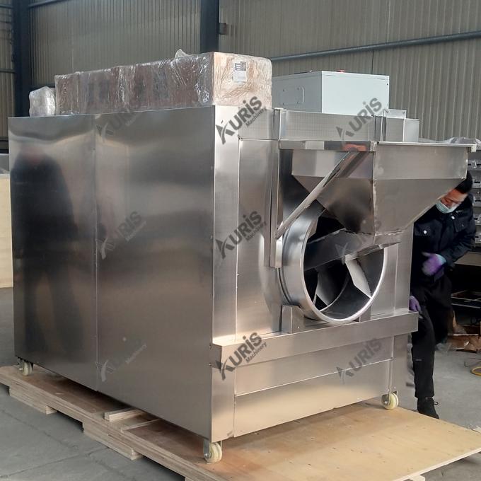 Café Bean Baking Machine de Bean Roaster 200kg/H 24kw de café de gaz 6