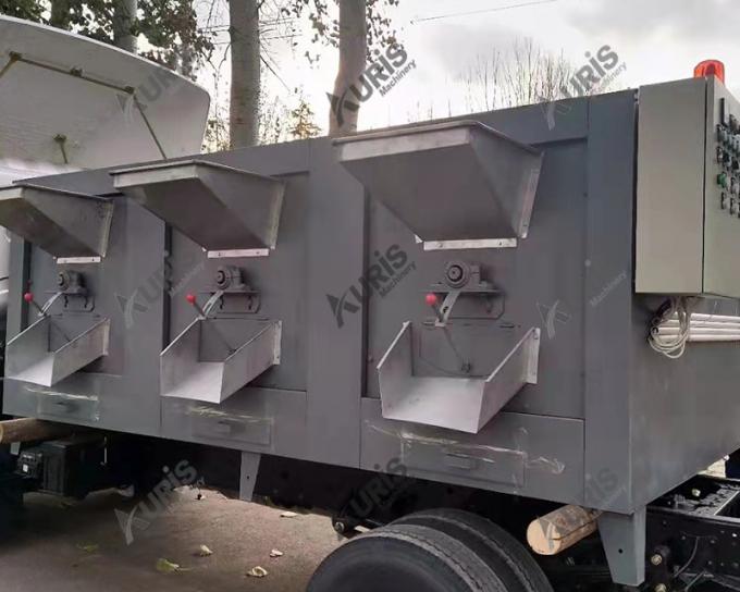 Machine rotatoire de torréfaction d'anarcadier de noix de la machine 500kg de torréfaction d'arachide de tambour 2