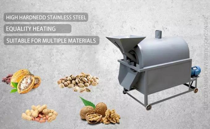 Cacao Bean Roasting Machine Roaster de noix de cajou de café de nourriture