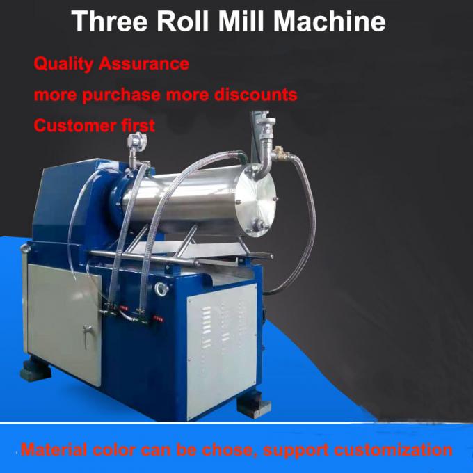 Revêtement de machine de meulage de rouleau de trois rouleaux de laboratoire ou machine triple en céramique d'Ink Roll Dyeing de broyeur de chocolat