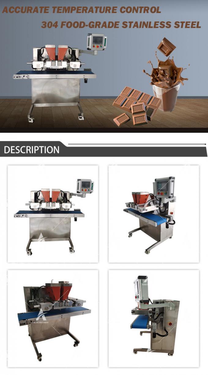 Made in China Chocolate Coating Pouring Machine Chocolate Depositing Depositor Machine Chocolate Processing Machine