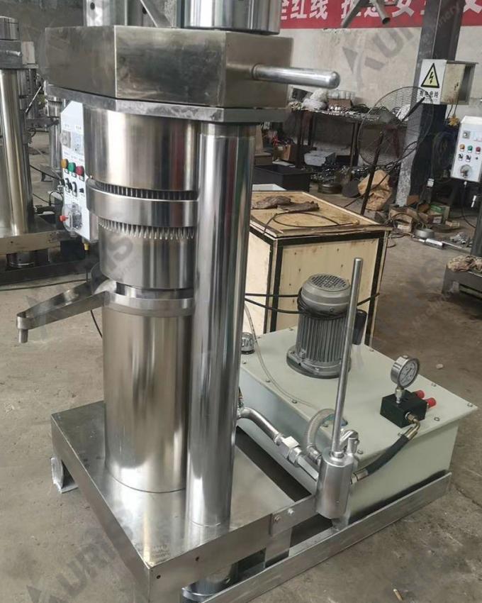 Huile de tournesol hydraulique verticale de graine de thé de noix de sésame de récupération élevée d'huile expulsant pressant l'expulseur faisant l'équipement