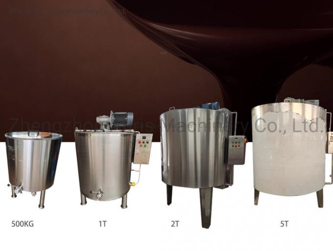 Machine de fonte 500L de chocolat de machine de fabrication du chocolat