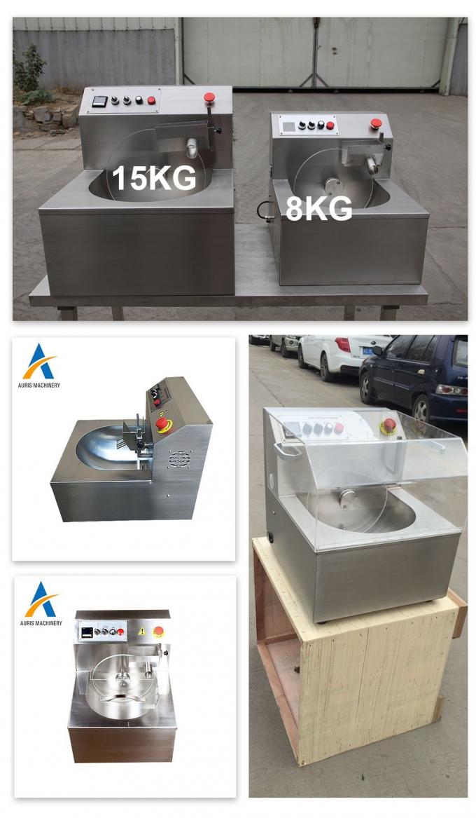 Petit chocolat de 8kg 15kg gâchant la machine de chocolat d'humeur de machine