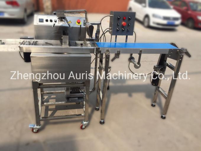 Machine de bâti de la sucrerie Sss304 plongeant le chocolat de glaçage enrobant la machine 1