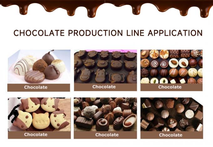 Chocolate Making Machinery Continuous Chocolate Tempering Machine 500kg