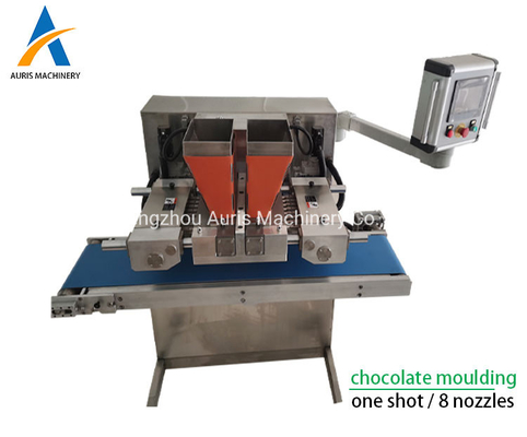 Ligne déposante de revêtement de chocolat de 6PCS Min Chocolate Pouring Machine 304ss