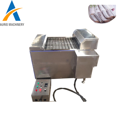 Machine de découpage en tranches automatique de poissons 500kg par machine fraîche de découpage de poissons de Ribbonfish d'heure