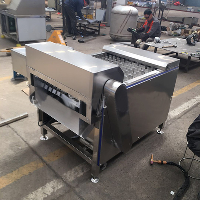 Machine de découpage en tranches automatique de poissons 500kg par machine fraîche de découpage de poissons de Ribbonfish d'heure