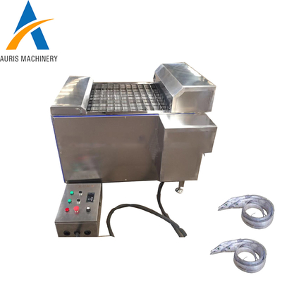 Machine de découpage en tranches automatique de poissons 500kg par machine fraîche de découpage de poissons de Ribbonfish d'heure