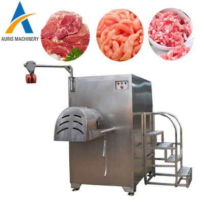 Machine industrielle de hache-viande de viande de Duck Skeleton Frozen Meat Grinder 15kw 5000kg/H