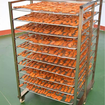 Le lard de tabagisme en lots du four 30kg de viande d'acier inoxydable 304 a séché la Chambre de fumée de saucisse