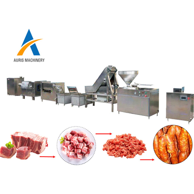 machine de remplissage automatique de la saucisse 304ss tordant le Stuffer Sausage Machine