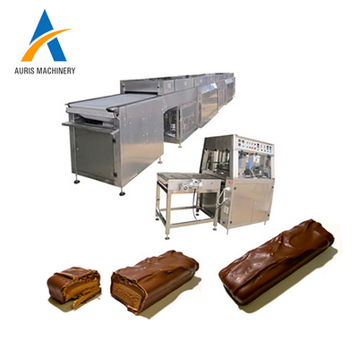 chocolat de la capacité 200mm de 200kg 500kg gâchant enrobant le tunnel frais de machine