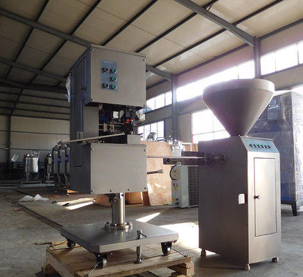 Lavement motorisé par fil en aluminium Ham Making Machine de machine de bourrage de saucisse