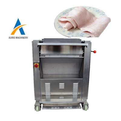 porc animal Skinner Removing Machine de découpeuse de poulet de la viande 750w