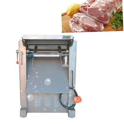 0,75 kilowatts de viande de peau Chopper Pork Skin Peeling Machine de découpeuse