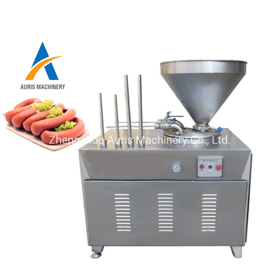 Chaîne de production commerciale de saucisse de poulet bourrant la machine de remplissage de saucisse