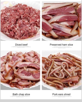 La transformation de la viande congelée de porc usine Digger Shaver Fish Slicer Machine