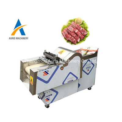 Découpeuse automatique de cube en poulet à rôtir d'os de découpeuse de viande de trancheuse