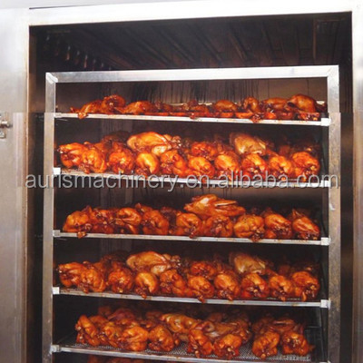four de fumoir de saucisse de la machine 100kg/H de fumeur de viande de 100kg Bacth
