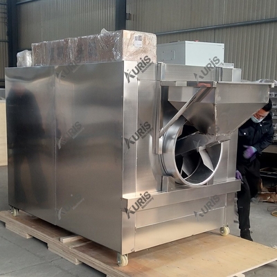Café Bean Baking Machine de Bean Roaster 200kg/H 24kw de café de gaz