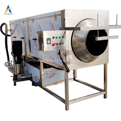 machine industrielle de friteuse d'arachide de noyaux de machine de développement d'écrous de l'heure 200kg