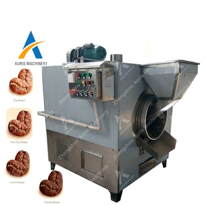 80-120 kg/h heure d'écrous de machine de développement d'anarcadier de cacao Bean Roasting Machine d'arachide