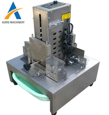 Machine de fabrication du chocolat de trancheuse de bloc rasoir Chips Making Machine d'acier inoxydable