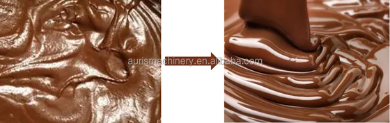 raffineur électrique de conque de chocolat de machine de fabrication du chocolat de fabricant de casse-croûte de chocolat de 500L 1000L