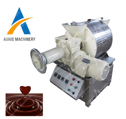 Broyeur argentée Making Machine de malaxage de chocolat de conque de raffineur de chocolat de laboratoire