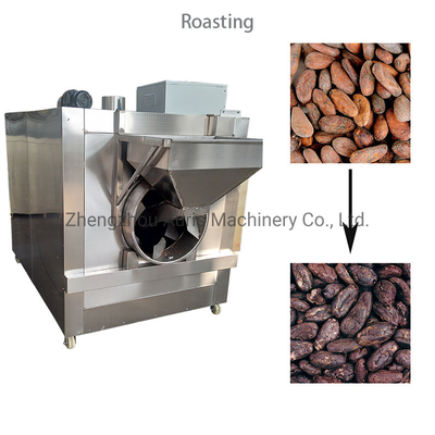 Chaîne de production de fraisage de poudre de cacao machine de fabricant de poudre de 200kg