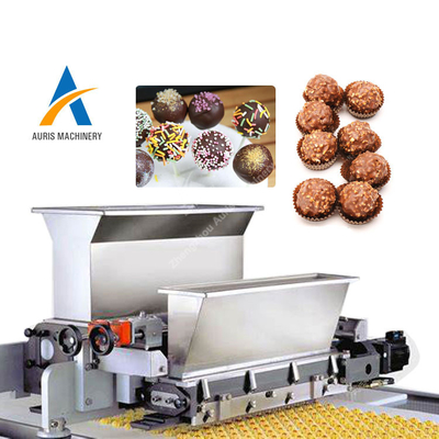 Le chocolat de gâteau d'acier inoxydable arrose le sel et Sugar Sprinkling Machine