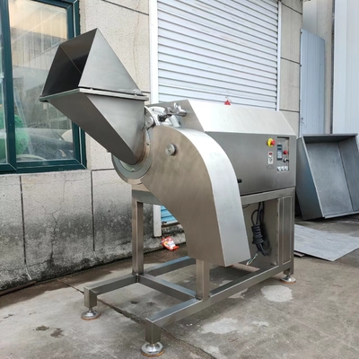 la transformation de la viande 3000kg/H usine la découpeuse électrique de trancheuse de viande de blanc de poulet