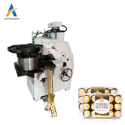 Machine à emballer de chocolat d'Auris 160pcs Min Coin Chocolate Wrapping Machine