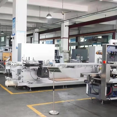 L'affichage à cristaux liquides complètement automatique intelligent de machine à emballer d'oreiller montrent le contrôle de PLC
