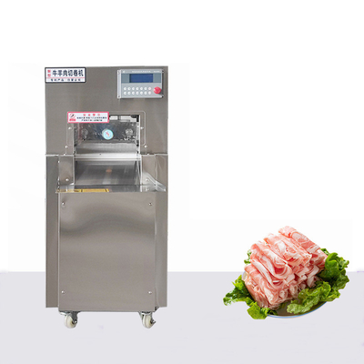 La machine congelée de coupeur de morceaux de petit pain de boeuf a refroidi le mouton coupant 550w de congélation