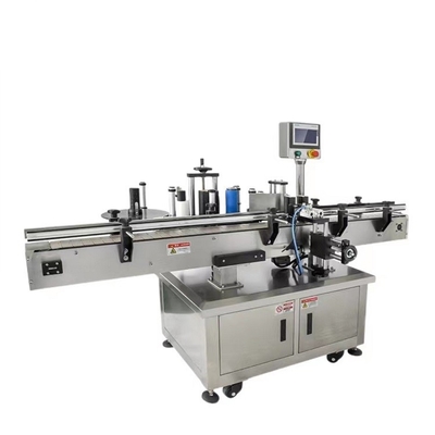 Étiqueteur automatique à grande vitesse d'autocollant autour de machine à étiquettes de bouteille en verre pour l'industrie alimentaire