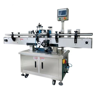 Étiqueteur automatique à grande vitesse d'autocollant autour de machine à étiquettes de bouteille en verre pour l'industrie alimentaire