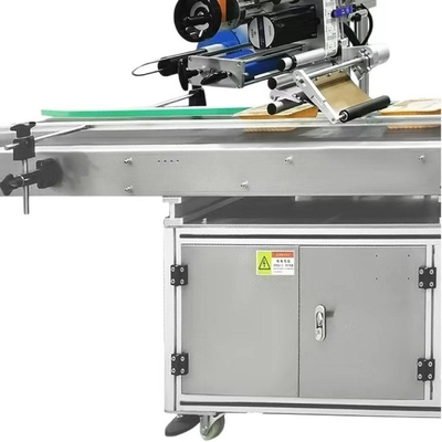 Les machines à étiquettes plates automatiques doublent végétal s'accrochent machine à étiquettes de film