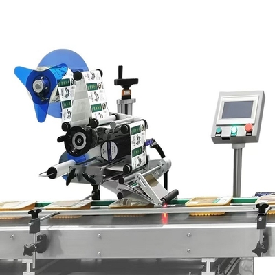 Les machines à étiquettes plates automatiques doublent végétal s'accrochent machine à étiquettes de film