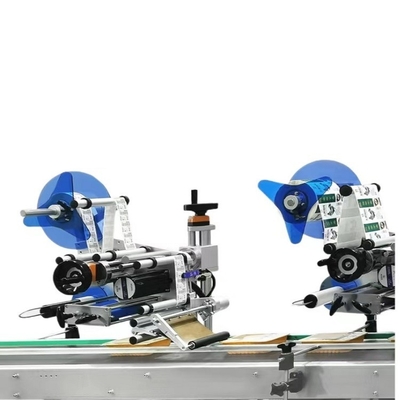 Les machines à étiquettes plates automatiques doublent végétal s'accrochent machine à étiquettes de film