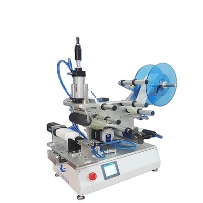 Arme semi-automatique rotatoire multifonctionnelle de machines à étiquettes autour de machine à étiquettes double face de bouteille plate
